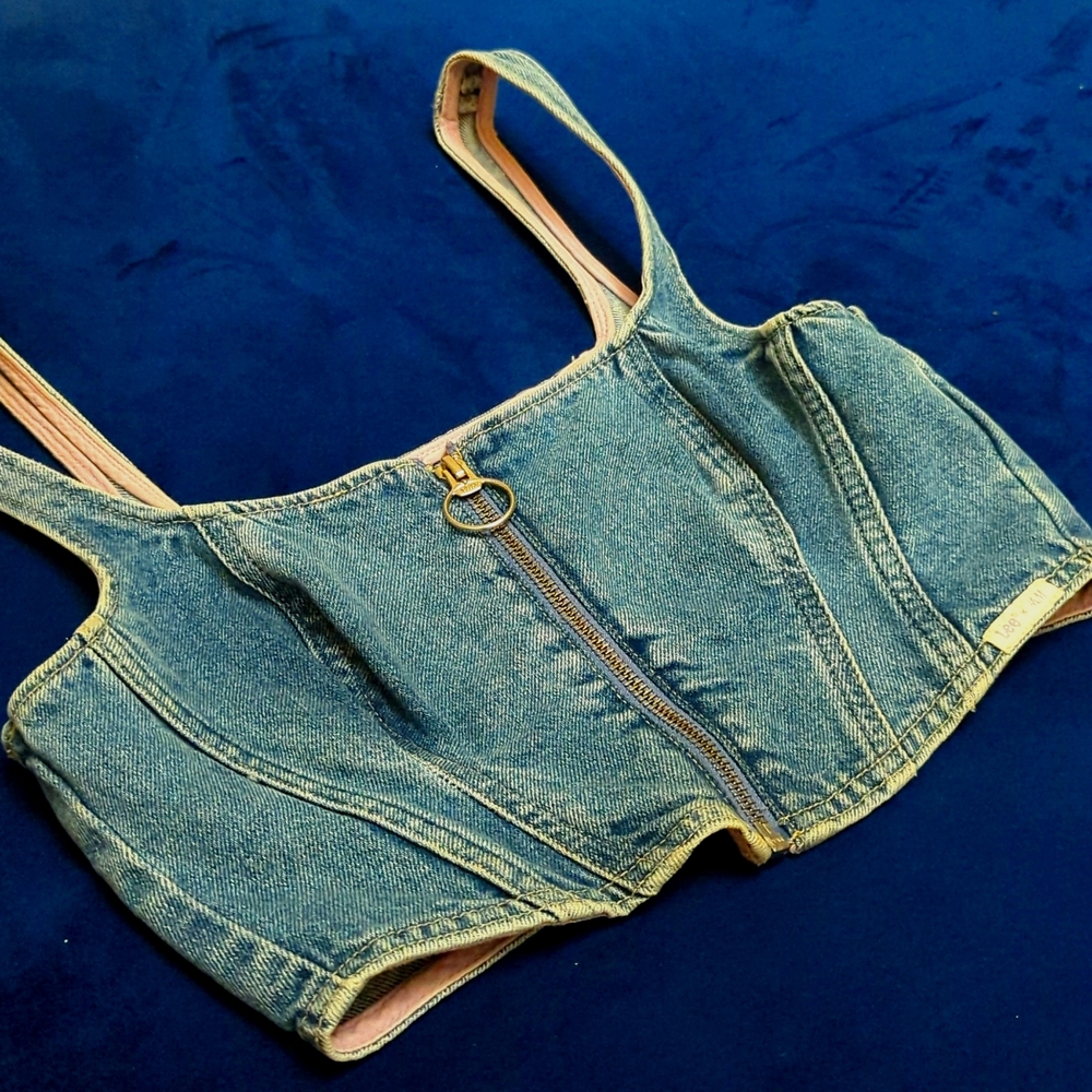 Denim Bustier/Best 🌵